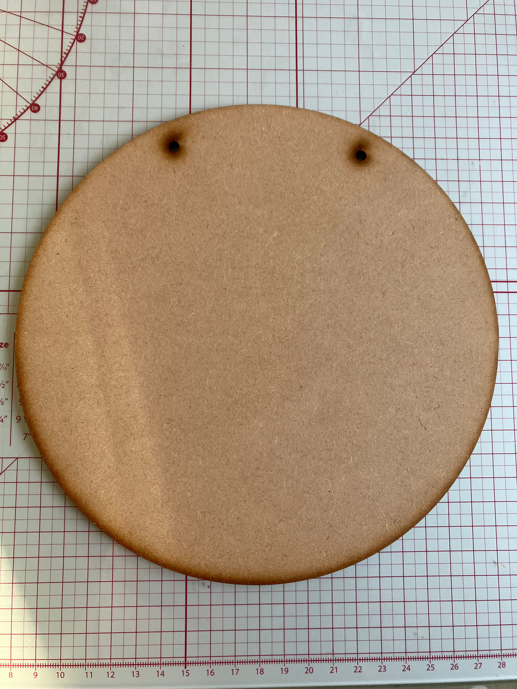 Circle MDF plaque (8 inches)