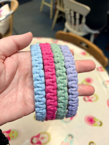 Macrame Hairbands all ages - Friday 20th February 1pm-3pm