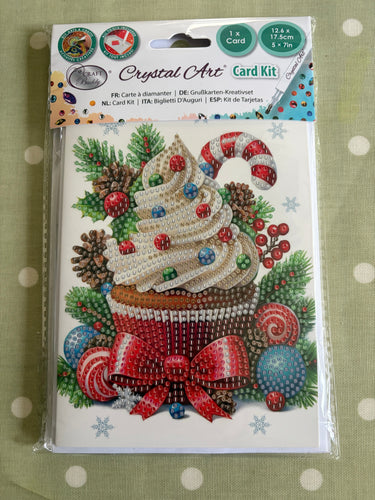 Christmas Cupcake card kit
