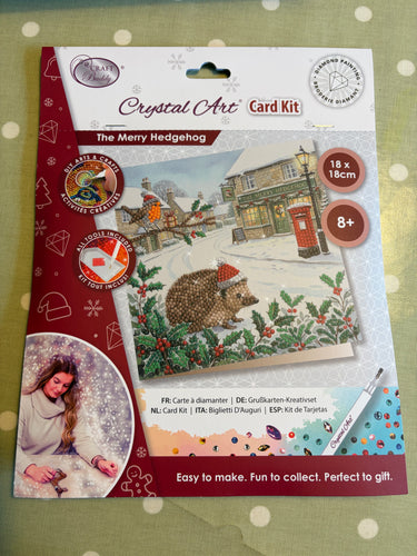 The Merry Hedgehog card kit