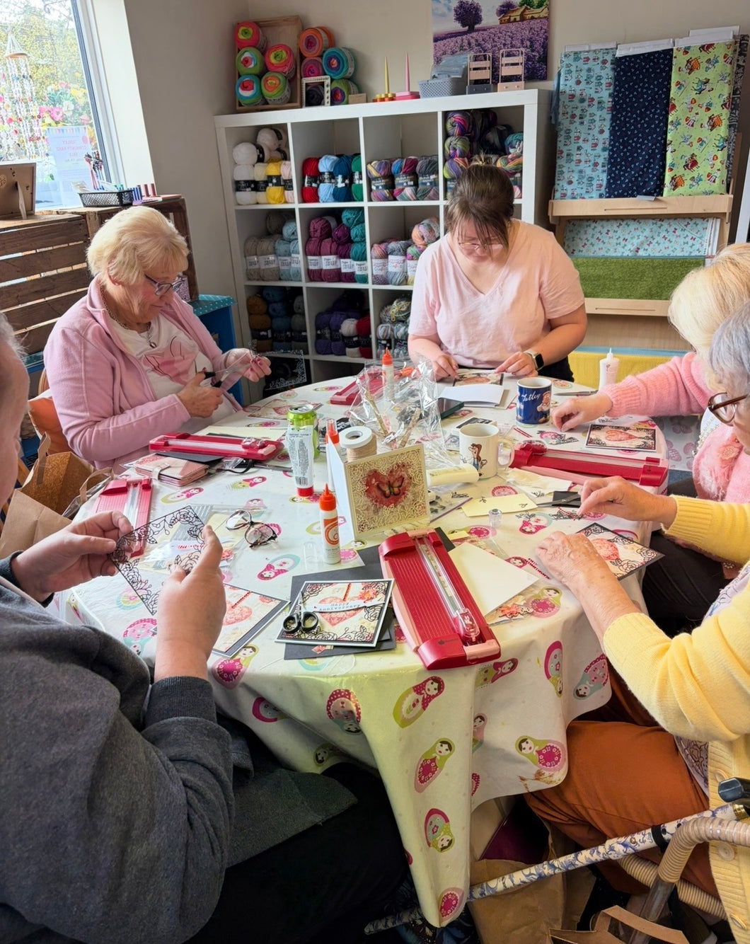 September retreat - all weekend Christmas themed crafting