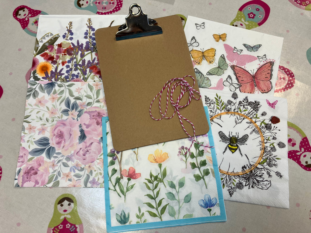 Decorate a clipboard