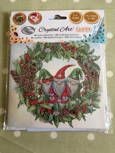 A Gonky Wreath card kit