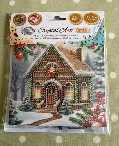 Snowy Cottage Card Kit