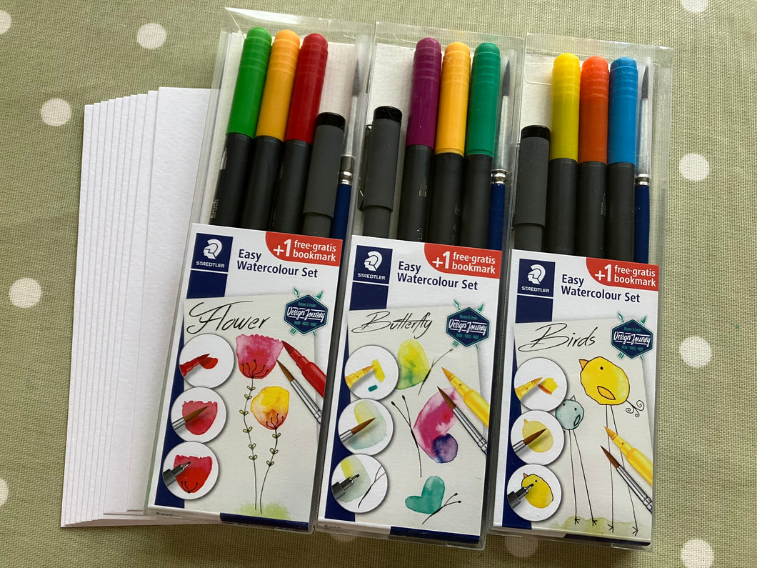 Watercolour pen complete set