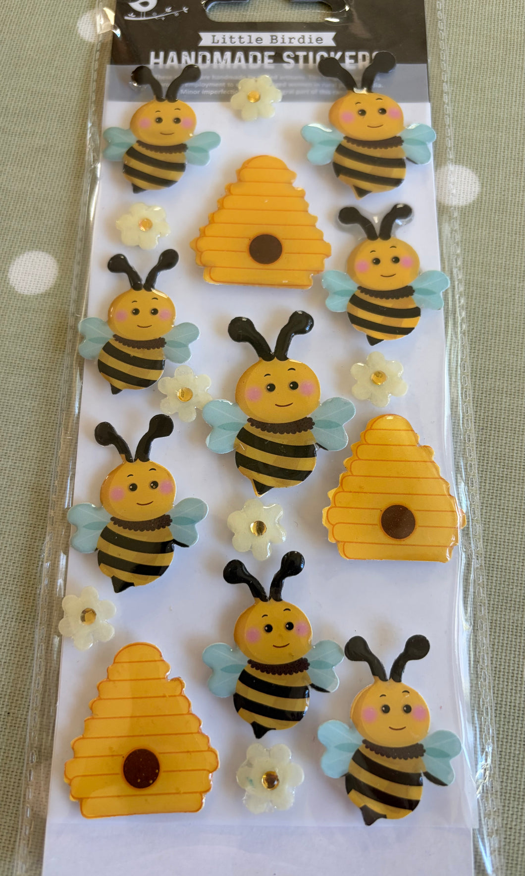 Little Birdie 3D stickers - Bee