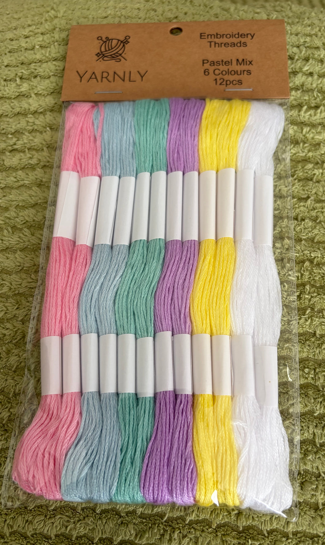 Embroidery threads - Pastels