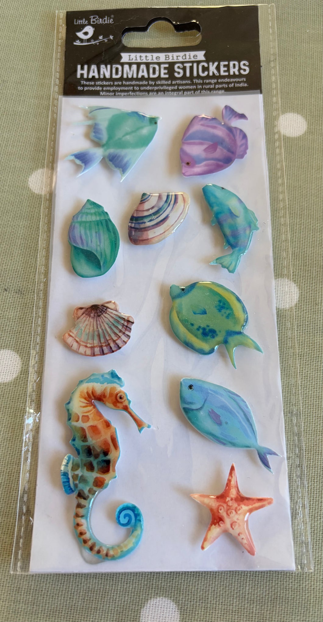 Little Birdie 3D stickers - Sea life