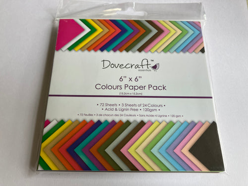 Dove craft 6x6 paper pad
