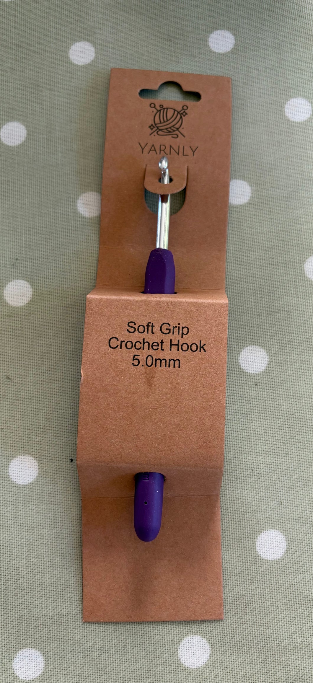 Crochet hook soft grip 5mm