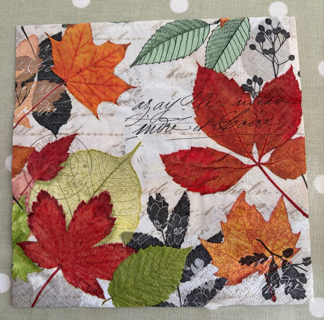Leaf napkin