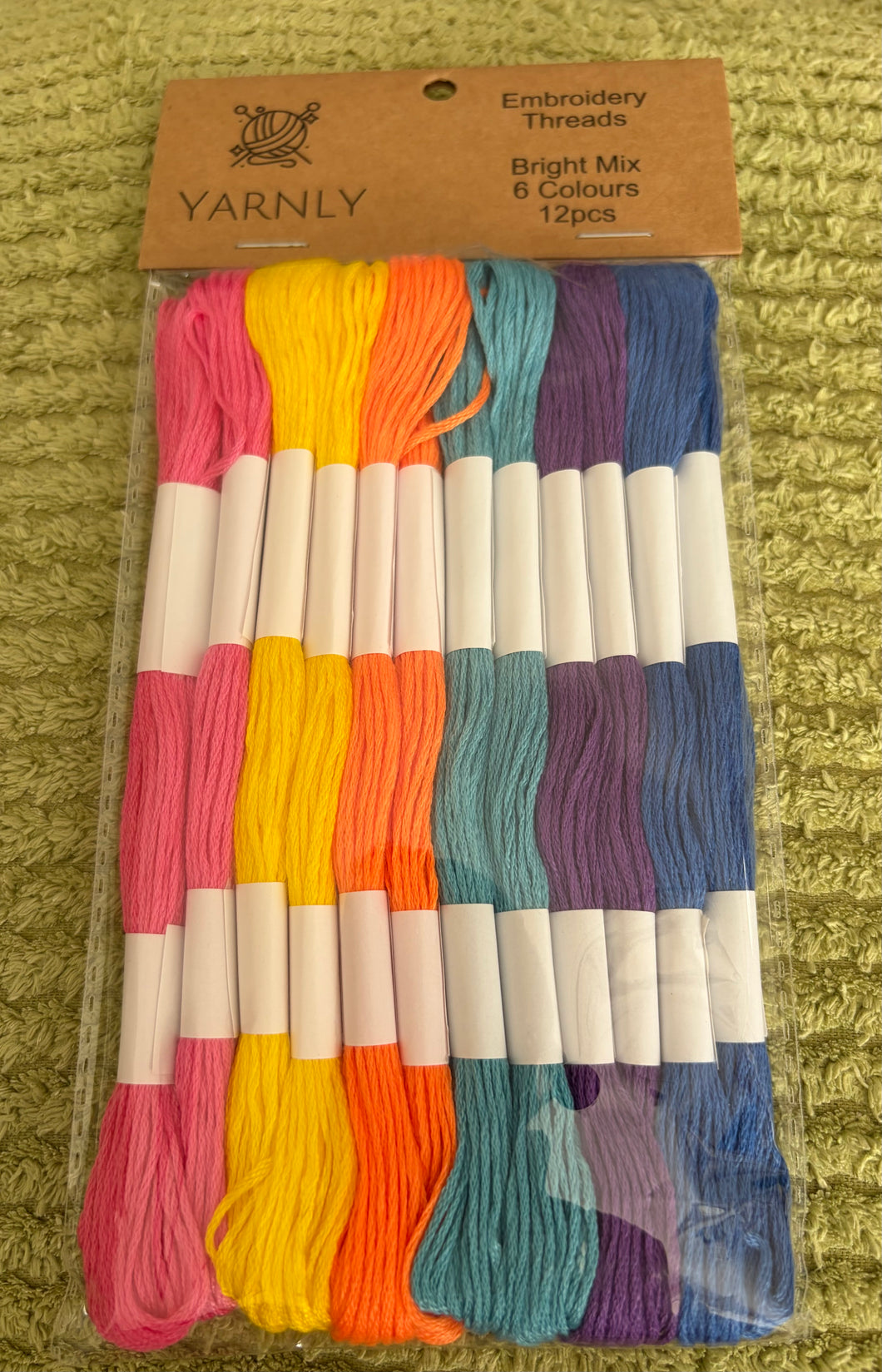 Embroidery threads - Brights
