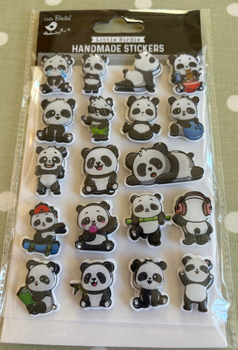 Little Birdie 3D stickers - Panda
