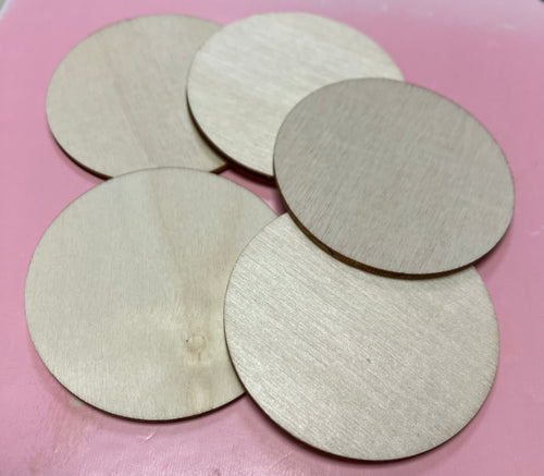 X5 5cm wooden disks