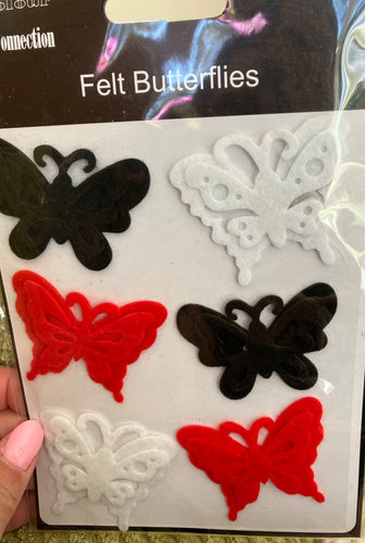 Felt Butterflies
