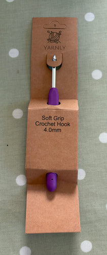 Crochet hook soft grip 4mm