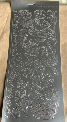 Easter Egg Peel off sheet