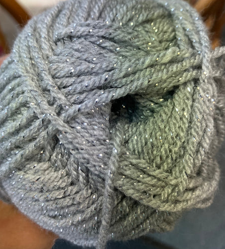 Cygnet Glitter DK - Silver Moon