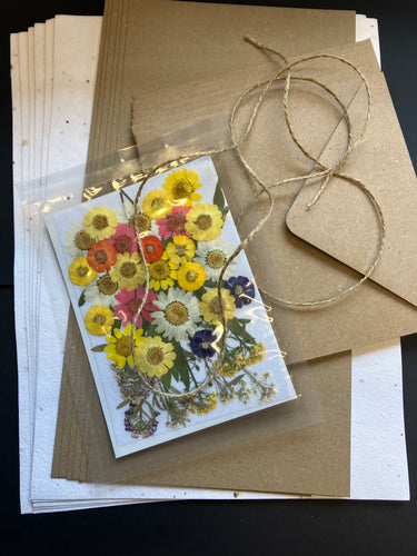 SALE Plantable seed paper kit