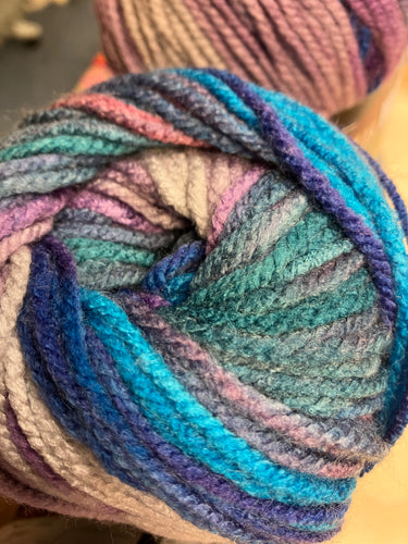 Cygnet Colour Rush Chunky Yarn- Rocket Fuel