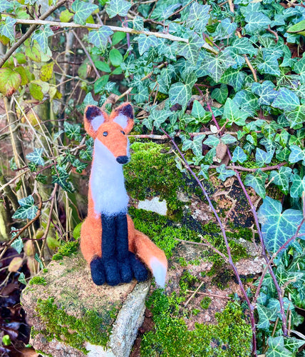 Needle Felted Sitting Fox - Saturday 21st February 2026 10.30am-2.30pm