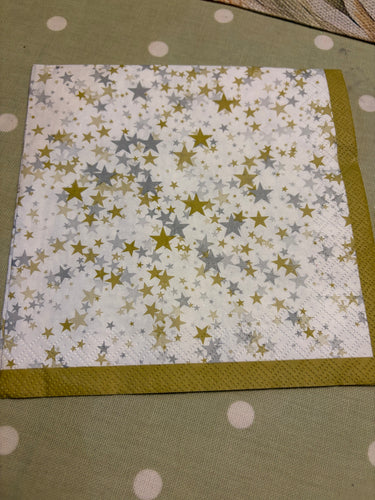 Stars napkin