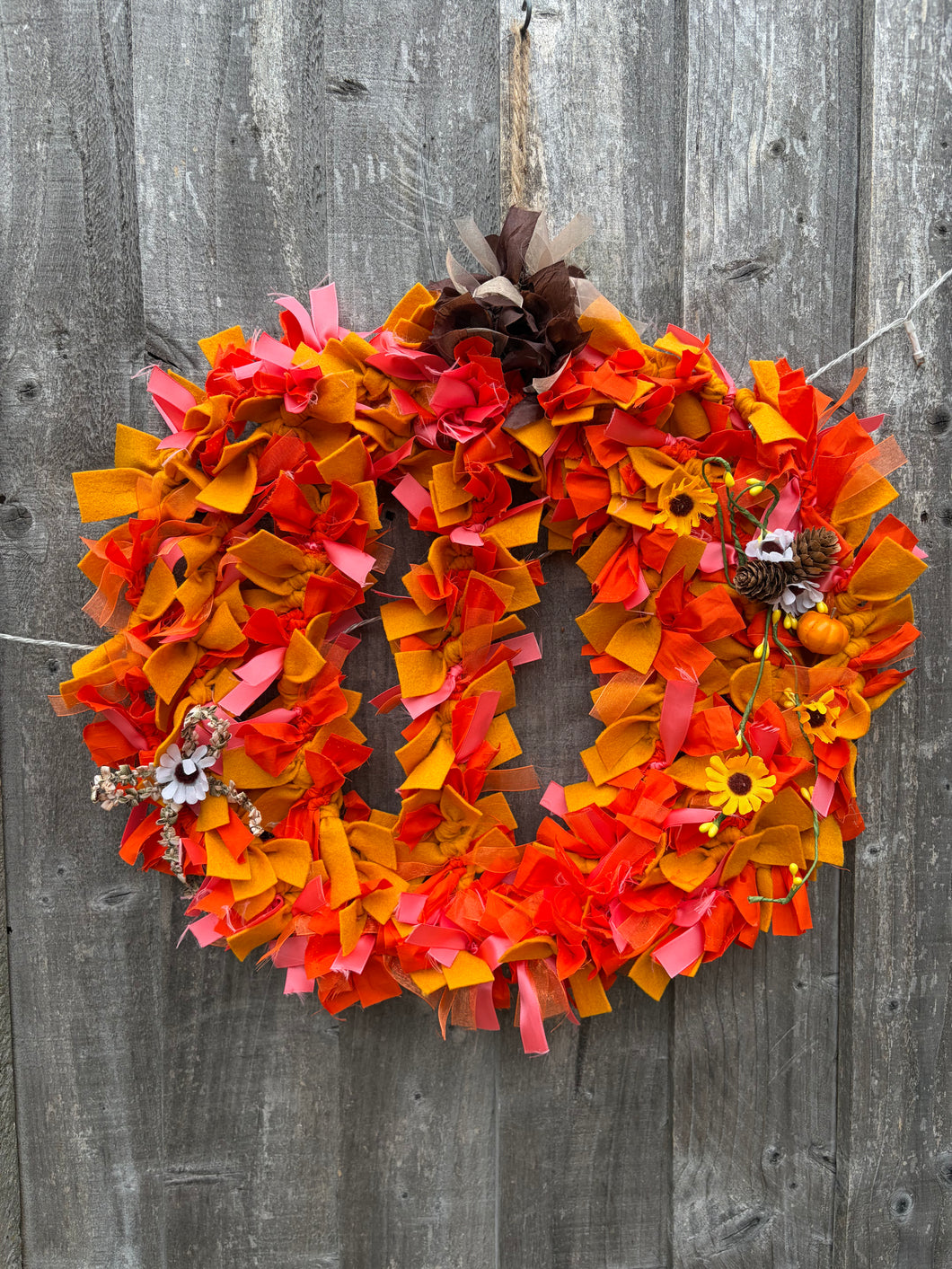 Pumpkin Autumn Wreath/Home Decor - Saturday 26th September 1pm