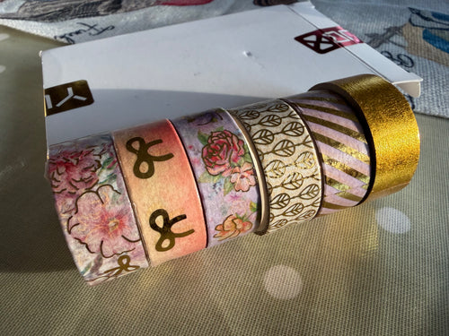 Small fresh washi tape box