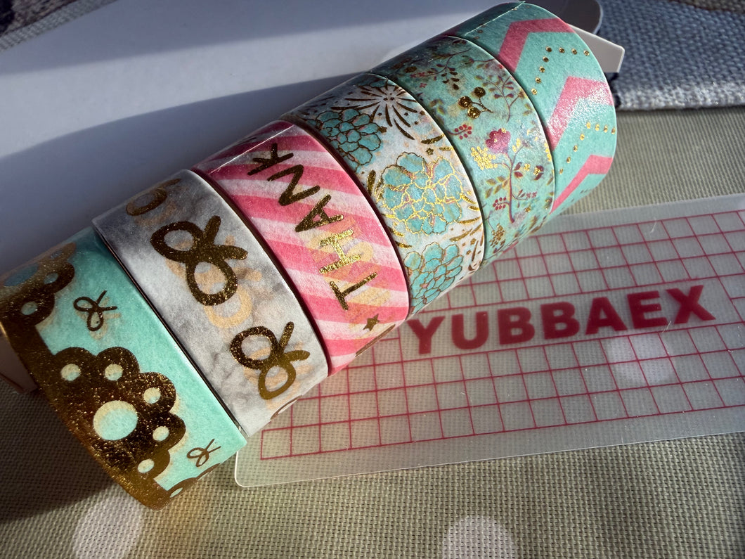 Gold Washi tape box
