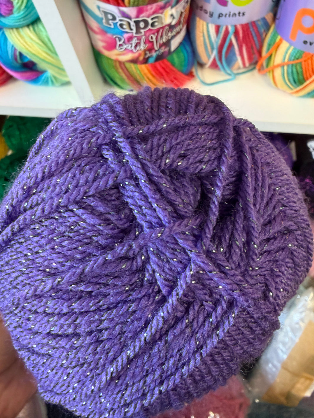 Cygnet DK Glitter Yarn - Zombie