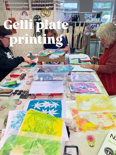 Gelli Plate Printing - Part 2 - Friday 17th April 10.30-12.30