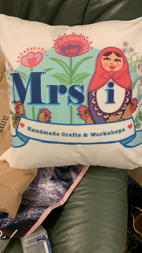 Mrs I Cushion