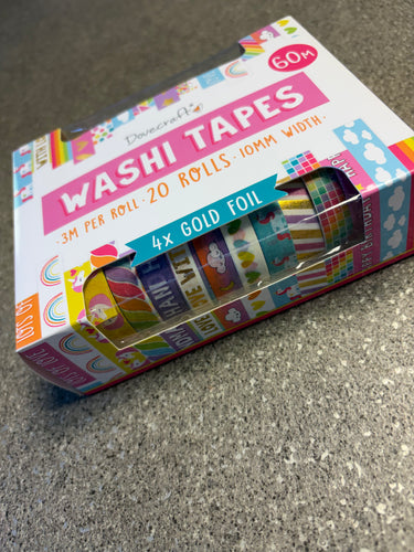 Washi Tape Box 60 metres