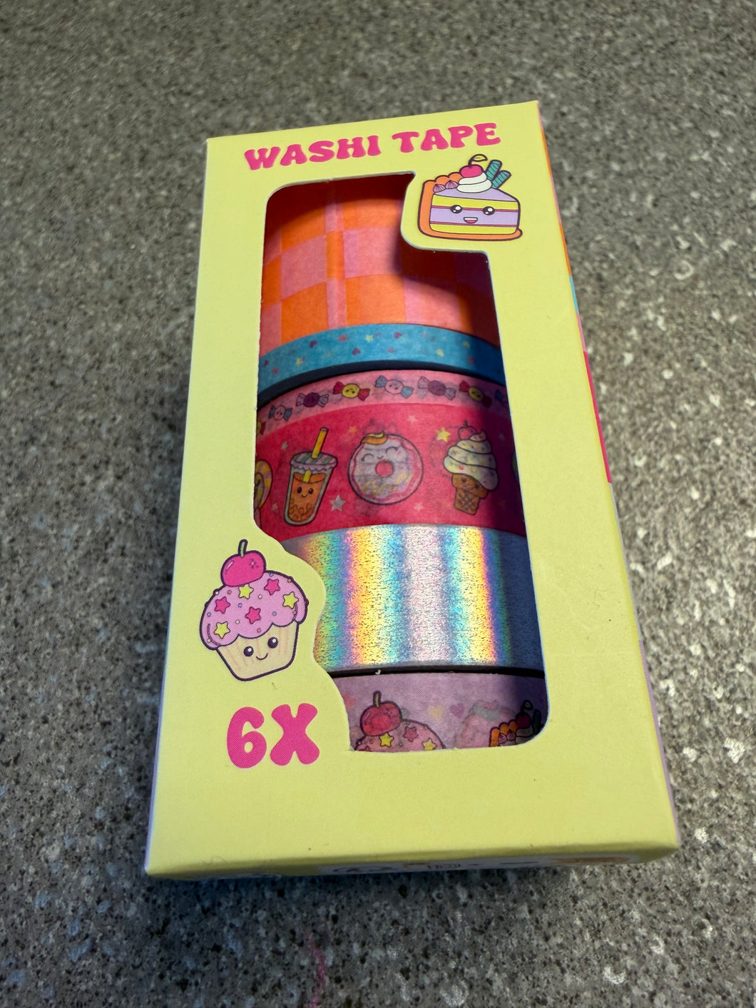 Ice cream and sweets washi tape