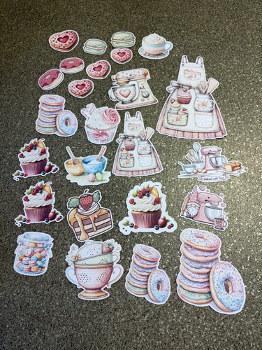 Baked with Love die cuts