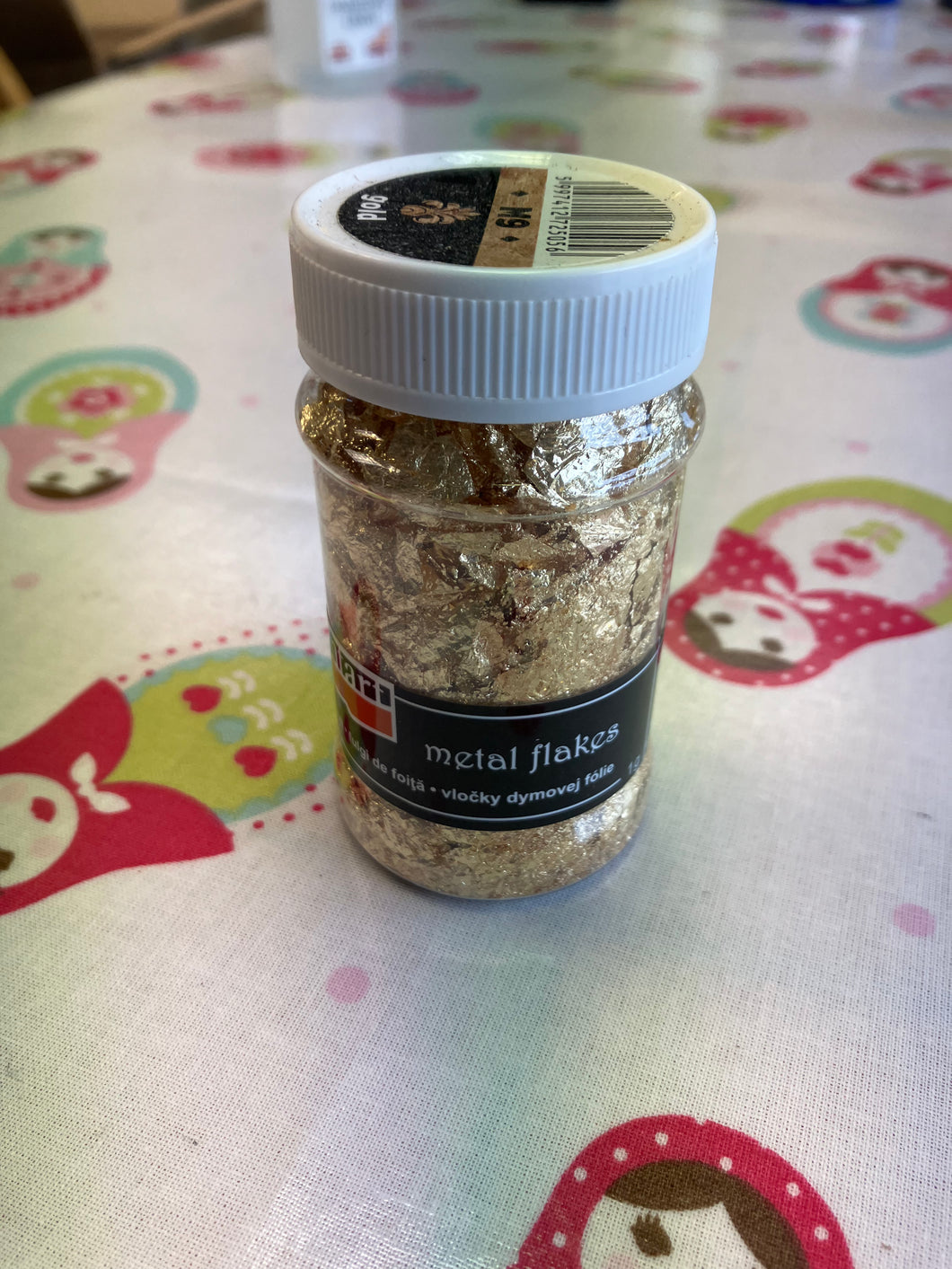 Pentart Metal Flakes - gold