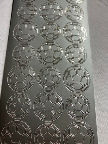 Football peel off sheet