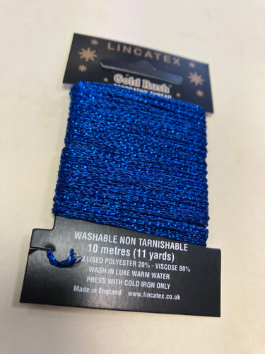 Royal Blue metallic thread