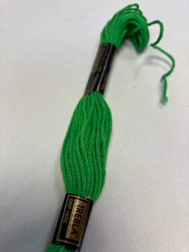 Grass Green embroidery thread