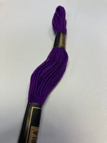 Purple embroidery thread