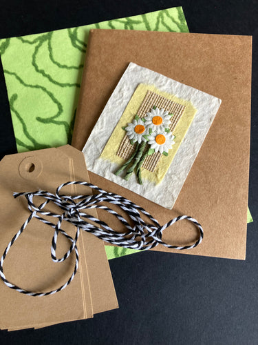 SALE Kraft card mini journal kit