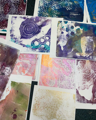 Gelli Plate printing - Friday 24th October 10.30-12.30
