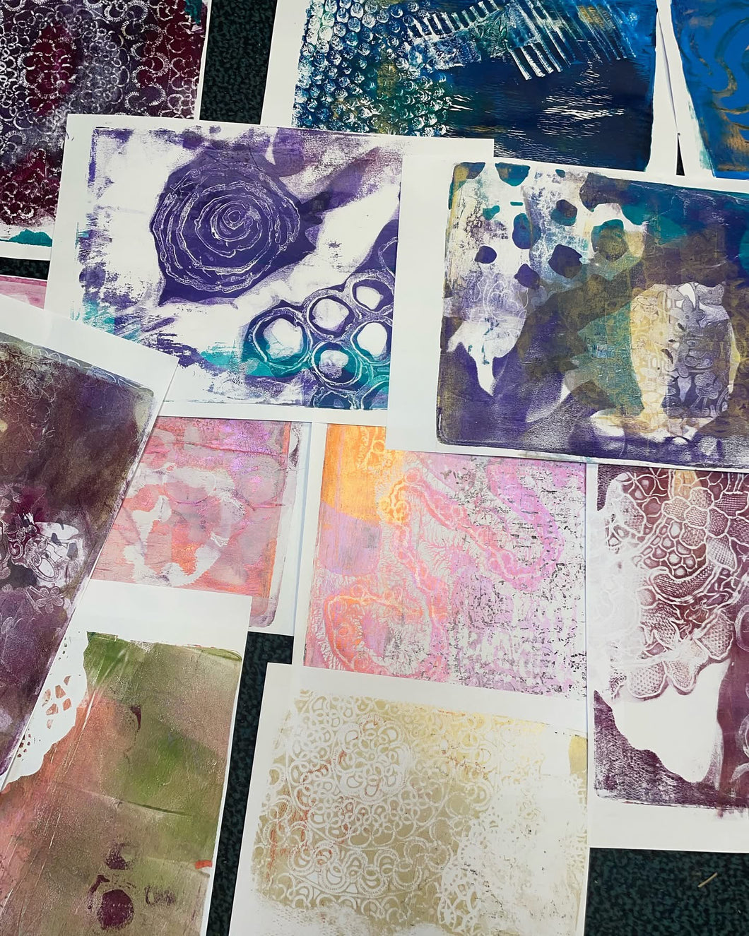 Gelli Plate printing - Friday 24th October 10.30-12.30