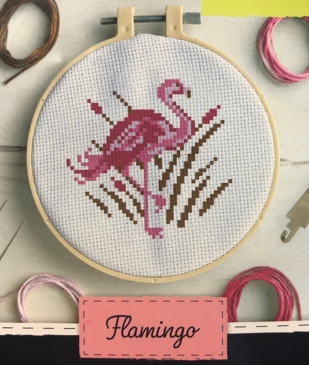 Cross Stitch Kit - Flamingo