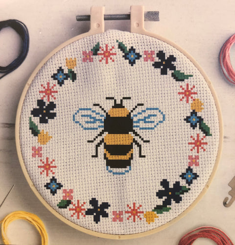 Cross Stitch Kit - Bee